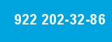 922 202-32-86 922 202-32-86